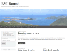 Tablet Screenshot of bvibound.com